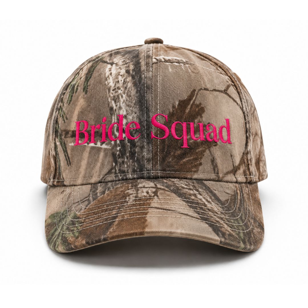 Bride Squad Camo Cap - Image 3