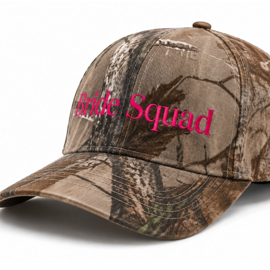 Bride Squad Camo Cap - Image 2